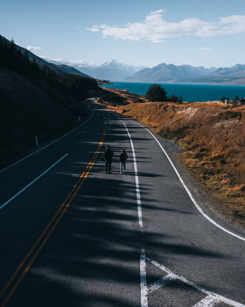 Camper van and road travel content